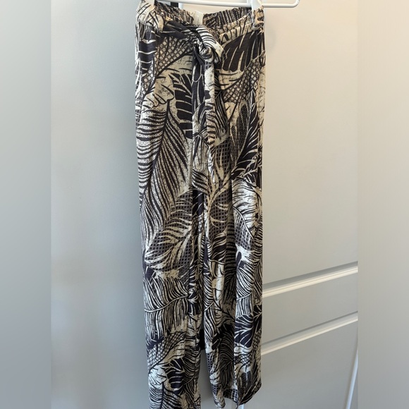 Flowy Tie Pants - Picture 1 of 7